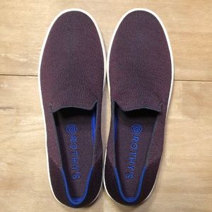 Rothy’s Fig Python Sneakers- Size 9.5